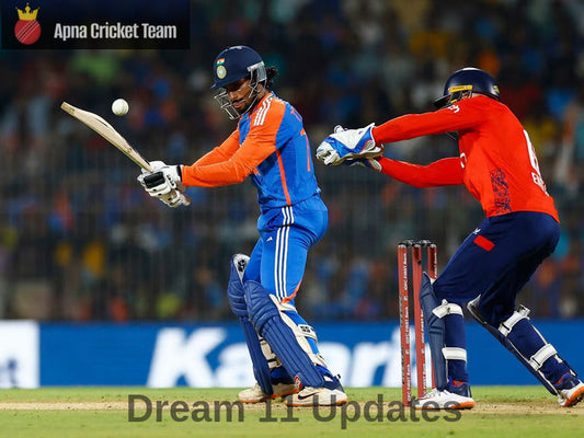 INDIA vs ENGLAND 3rd T20I: Dream 11 Preview & Top Picks !