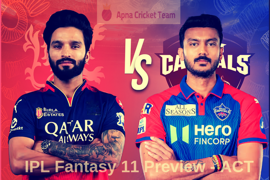 Match 46 : TATA IPL 2025 - RCB vs DC : Dream 11 Predictions & Picks !
