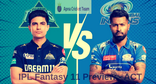 Match 9 : TATA IPL 2025 - MI vs GT : Dream 11 Predictions & Picks !