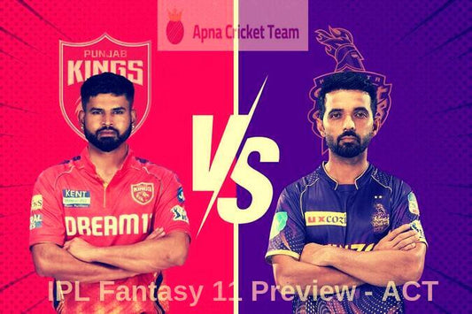Match 44 : TATA IPL 2025 - KKR vs PBKS : Dream 11 Predictions & Picks !