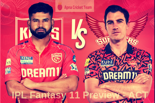 Match 27 : TATA IPL 2025 - SRH vs PBKS : Dream 11 Predictions & Picks !