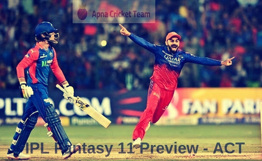 Match 24 : TATA IPL 2025 - RCB vs DC : Dream 11 Predictions & Picks !