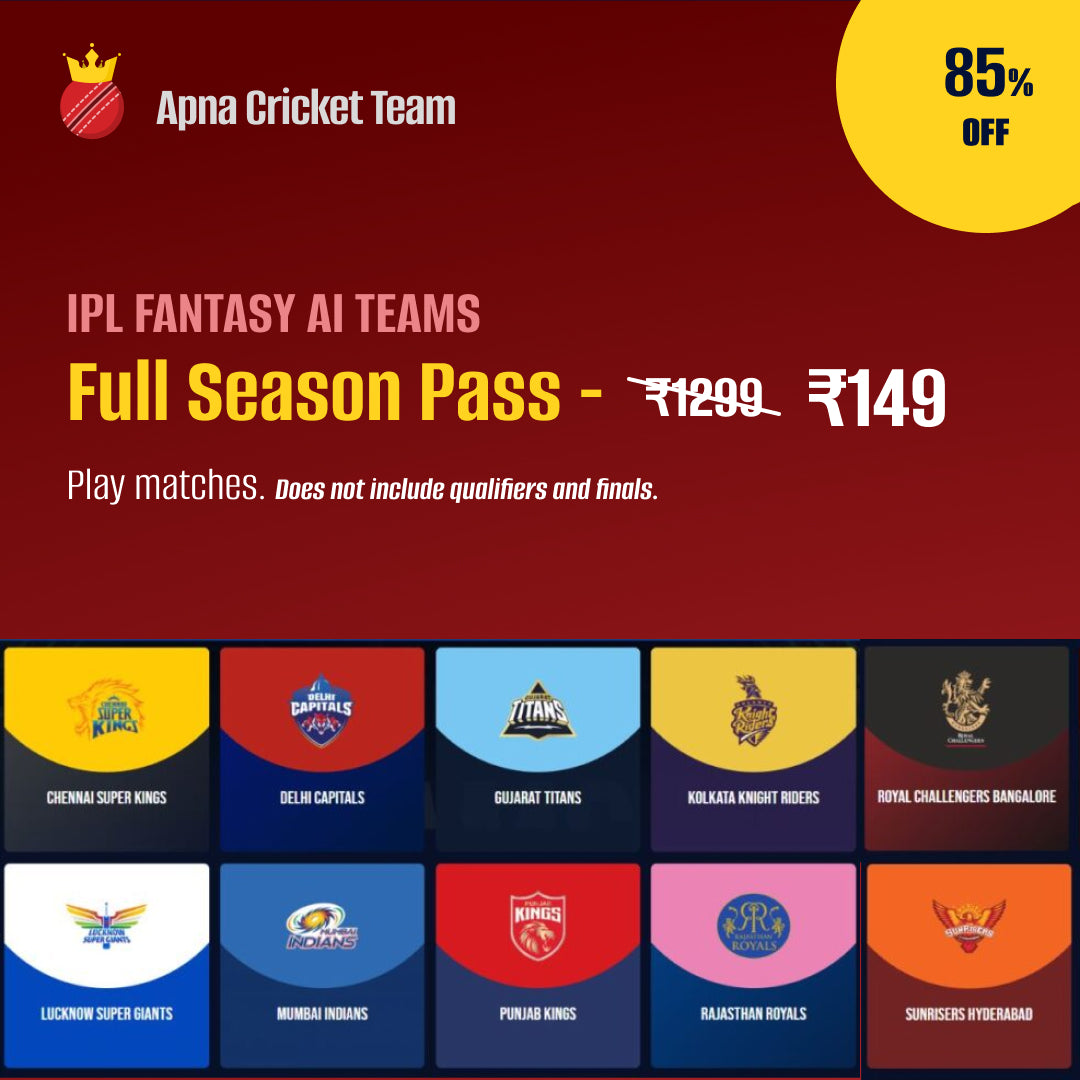 IPL 2025 Season Pass - Fantasy AI