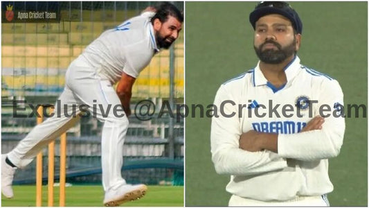 SCOOP: Rupture with captain Rohit Sharma is the reason behind Shami’s delaying comeback to the test team !