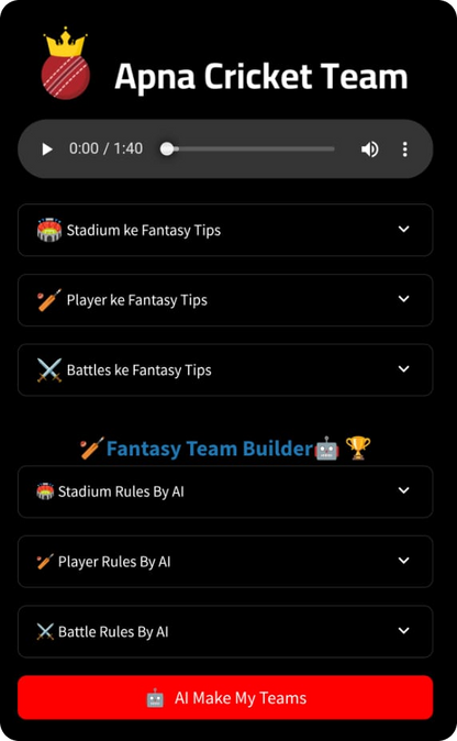 IPL 2025 3 Match Access - (Fantasy AI + Whatsapp Support)