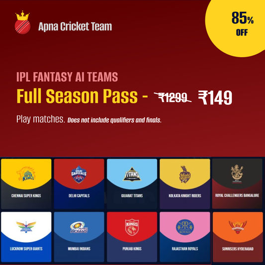 IPL 2025 Season Pass  - Fantasy AI