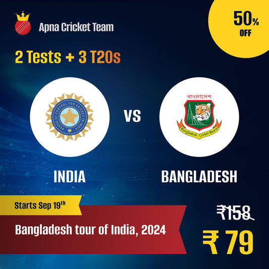 Fantasy AI Team Selector - Bangladesh Tour of India (3 T20is + 2 Tests)