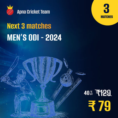 Fantasy AI Team Selector - Mens ODI Matches