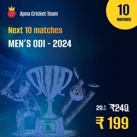 Fantasy AI Team Selector - Mens ODI Matches