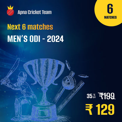 Fantasy AI Team Builder - Mens ODI Matches