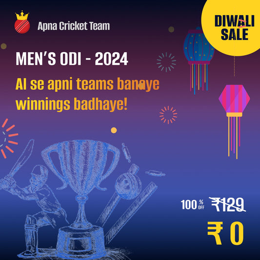 Fantasy AI Team Selector - Mens ODI Matches